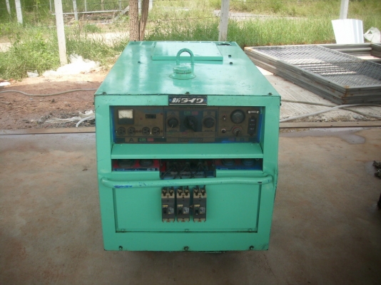 ขายด่วนเครื่องปั่นไฟพร้อมเชื่อมจากญี่ปุ่น