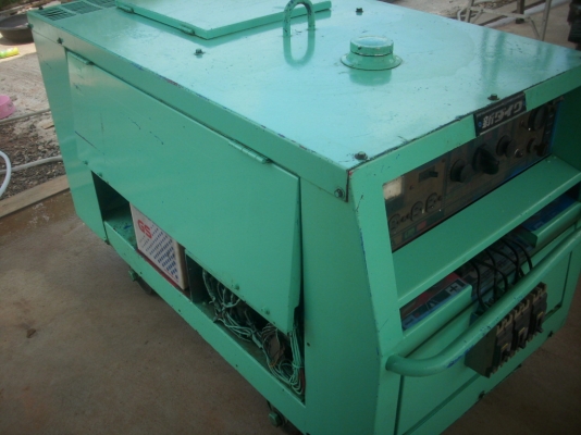 ขายด่วนเครื่องปั่นไฟพร้อมเชื่อมจากญี่ปุ่น