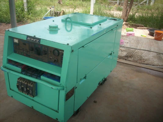 ขายด่วนเครื่องปั่นไฟพร้อมเชื่อมจากญี่ปุ่น