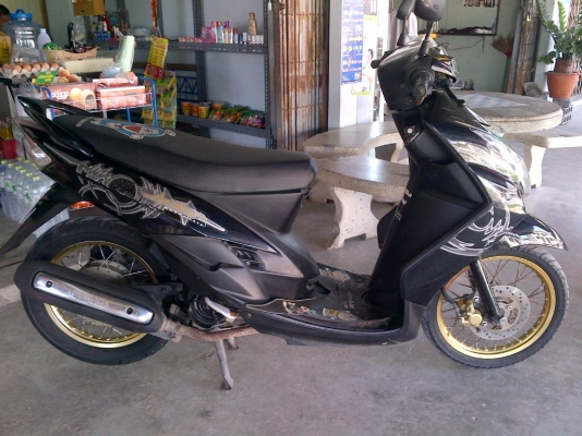 ด่วน!มีโอ ปี50 รถเครื่องเดิม พร้อมใช้ ทะเบียน+เอกสารโอน ภาษีไม่หมด