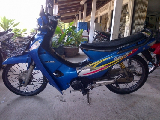 ขาย!เวฟ110 ปี44 รถเครื่องเดิม เครื่องดี พร้อมใช้ ทะเบียน+เอกสารโอน ภาษี52