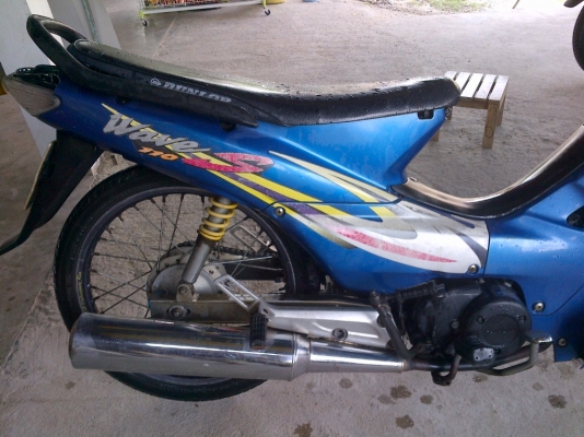 ขาย!เวฟ110 ปี44 รถเครื่องเดิม เครื่องดี พร้อมใช้ ทะเบียน+เอกสารโอน ภาษี52