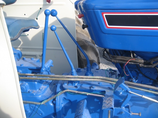 รถไถ FORD 6600 เครื่อง T5 มีชุดดันหน้าหางหลัง2หาง