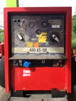 เครื่องเชื่อมสนาม lincoln 400AS (มีหลายเครื่องครับ ^^ )