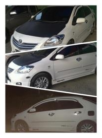 ขาย Toyota Vios TRD 1.5E A/T  สีขาวมุก ปี53