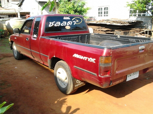 ขาย กระบะแค็ป ไมตี้เอ็กซ์ 2.5 ปี39/96 โปร่งหลังแท้ เครื่องแน่นๆ พ.พาวเวอร์ แอร์ CD-MP3 พร้อมจอ เครื่องเสียง บึ้ม ภายในดี เบาะไม่ขาด ช่วงล่างแจ่ม คัสซีสวย สีดี มีเก็บมาบ้าง ฝากระโปงต้องเก็บสีเพิ่ม ยางดี พื้นปูกระบะ พร้อมใช้งาน***ขายแล้วครับ ขอบคุณ Truck2ha