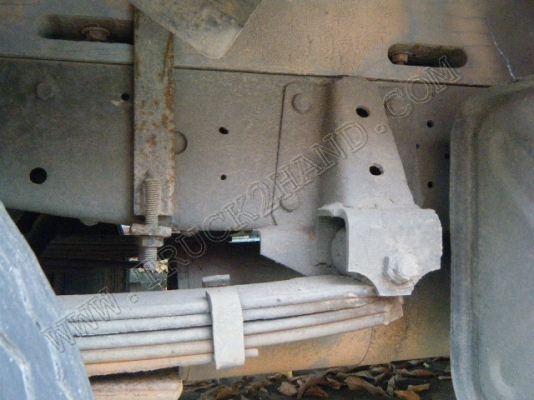 รถบรรทุก 4 ล้อใหญ่ กระบะรั้วเหล็ก ยี่ห้อ ISUZU รุ่น NKR