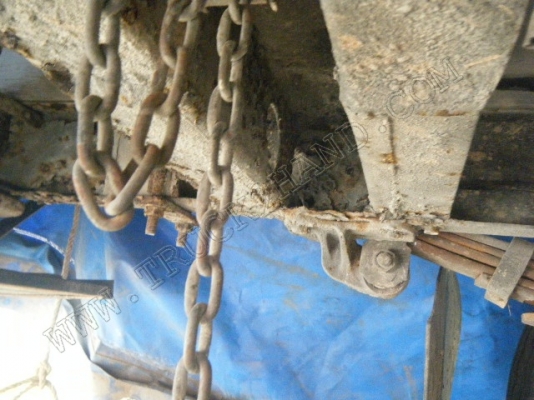 รถบรรทุก 4 ล้อใหญ่ กระบะรั้วเหล็ก ยี่ห้อ ISUZU รุ่น NKR