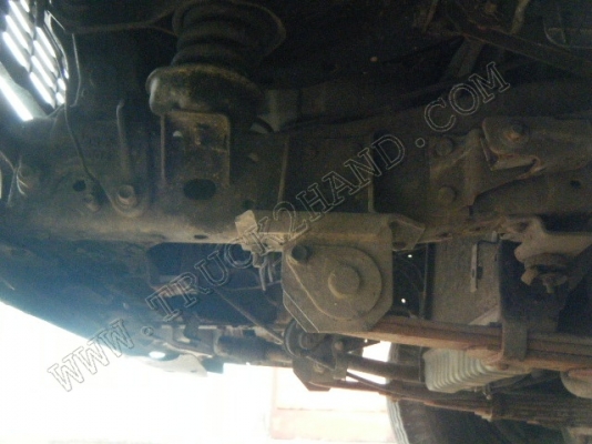 รถบรรทุก 4 ล้อใหญ่ กระบะรั้วเหล็ก ยี่ห้อ ISUZU รุ่น NKR