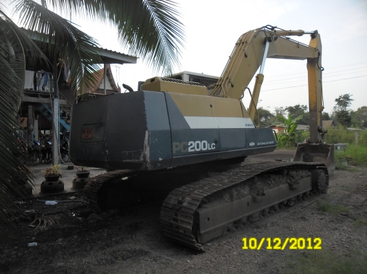 ขายแม็กโครKOMTASU-PC-200-5ไฟฟ้าครบพร้อมใช้ขายถูกเอกสารเล่มทะเบียน