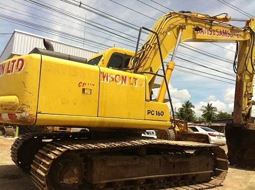 ขายรถแบคโฮ KOMATSU PC160-6K รถปี2001 นำเข้าจากญิ่ปุ่น ชมVDOการทำงานได้ครับ ติดต่อ 089-8368497 ขายรถแบคโฮ KOMATSU PC160-6K รถปี2001 นำเข้าจากญิ่ปุ่น ชมVDOการทำงานได้ครับ ติดต่อ 089-8368497