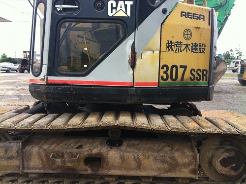 ขาย รถแบคโฮ CAT 307 SSR นำเข้าจากญี่ปุ่น ชมVDOการทำงานได้ครับ ติดต่อ 089-8368497