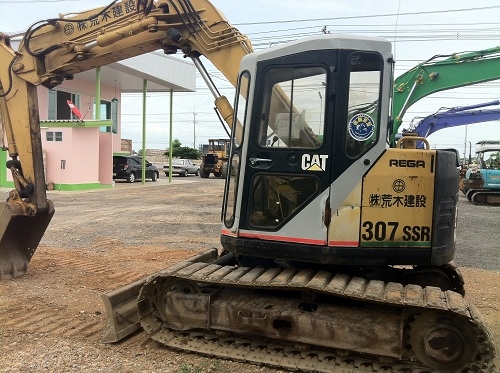 ขาย รถแบคโฮ CAT 307 SSR นำเข้าจากญี่ปุ่น ชมVDOการทำงานได้ครับ ติดต่อ 089-8368497