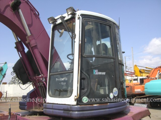 รถขุด PW128UU-1S บจก.สหสินอีควิปเม้นท์ โทร.081-5851880, 02-5168100-1 www.sahasinequipment.com