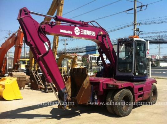 รถขุด PW128UU-1S บจก.สหสินอีควิปเม้นท์ โทร.081-5851880, 02-5168100-1 www.sahasinequipment.com