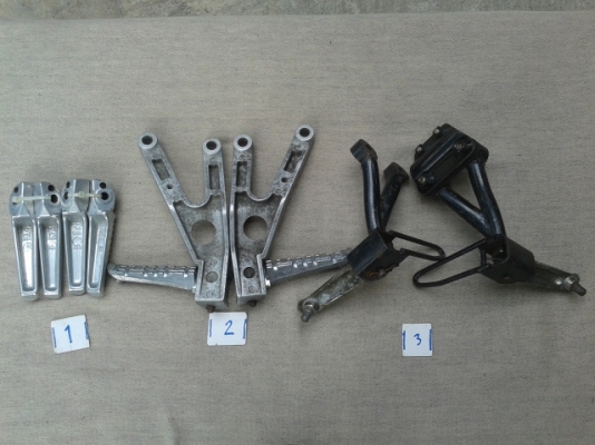 ลดสุดๆ พักเท้ามิืเนียม สายถักหม้อน้ำำEarls แท้ ปั้มแบรมโบ้