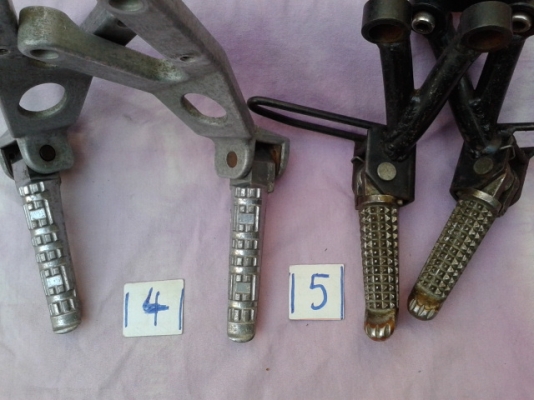 ลดสุดๆ พักเท้ามิืเนียม สายถักหม้อน้ำำEarls แท้ ปั้มแบรมโบ้