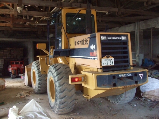 WA300-1-30891 รถตัก KOMATSU รถเก่าจากญี่ปุ่นครับ