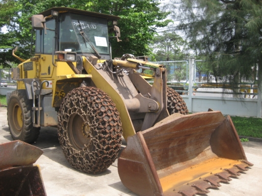 ขายถตักล้อยางเก่านอกWA100-5