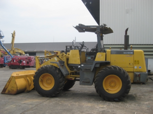 ขายถตักล้อยางเก่านอกWA100M-3