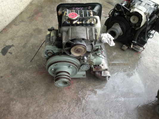 ขายเครื่อง 2 สูบดีเซลเก่าญี่ปุ่นยี่ห้อ ยันม่าร์ รุ่น 2HS66 ขนาด 9.5 แรงม้าสตาร์ดกุญแจ สภาพสวย