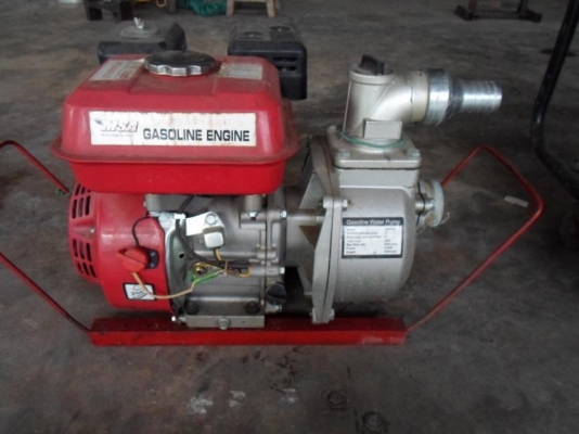 ขายเครื่องสูบน้ำ  มือสอง MSA 168F พร้อม ติดปั้มน้ำ ราคาถูก