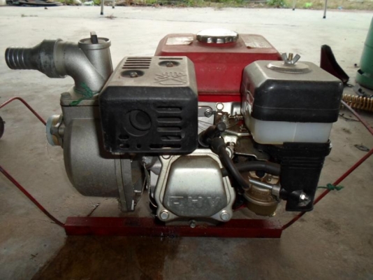 ขายเครื่องสูบน้ำ  มือสอง MSA 168F พร้อม ติดปั้มน้ำ ราคาถูก