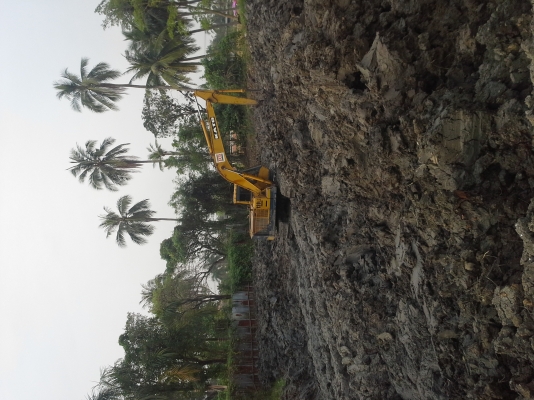 รับงานแบคโฮ ทุกชนิด กดเข็มตักบ่อ ยกสวน  ถมที่ขุดลอกคลอง