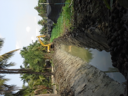 รับงานแบคโฮ ทุกชนิด กดเข็มตักบ่อ ยกสวน  ถมที่ขุดลอกคลอง