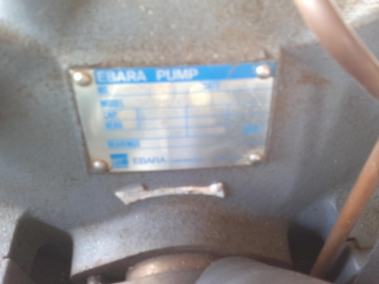 ขายปั้มมัลติสเตด 3 ใบพัดเก่าญี่ปุ่นยี่ห้อ EBARAขนาด 2x2 นิ้วพร้อมมอเตอร์ 20 แรงไฟ380v 1ชุด แรงดัน(HEAD)130 เมตร ปริมาณน้ำ 300 L/min สภาพสวย ขายปั้มมัลติสเตด 3 ใบพัดเก่าญี่ปุ่นยี่ห้อ EBARAขนาด 2x2 นิ้วพร้อมมอเตอร์ 20 แรงไฟ380v 1ชุด แรงดัน(HEAD)130 เมตร ปริมาณน้ำ 300 L/min สภาพสวย