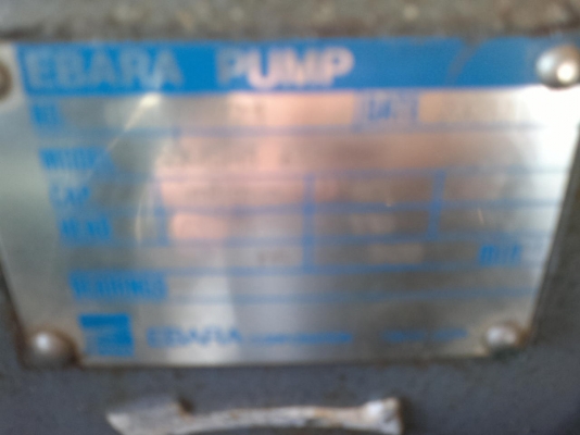 ขายปั้มมัลติสเตด 3 ใบพัดเก่าญี่ปุ่นยี่ห้อ EBARAขนาด 2x2 นิ้วพร้อมมอเตอร์ 20 แรงไฟ380v 1ชุด แรงดัน(HEAD)130 เมตร ปริมาณน้ำ 300 L/min สภาพสวย ขายปั้มมัลติสเตด 3 ใบพัดเก่าญี่ปุ่นยี่ห้อ EBARAขนาด 2x2 นิ้วพร้อมมอเตอร์ 20 แรงไฟ380v 1ชุด แรงดัน(HEAD)130 เมตร ปริมาณน้ำ 300 L/min สภาพสวย