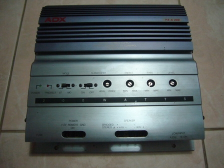 ขายแอมป์ ADXแท้ 2ch   100W X2 ปรับลดราคาแล้วคับ