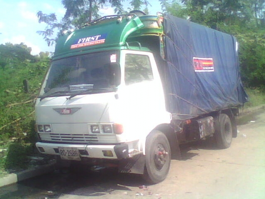 หกล้อHINO KM 777 - 13934 หมายเลขเครื่อง WO4C-TXXX (140 เเรง) เทอร์โบ ระบบแอร์เย็น  รถอยู่กรุงเทพ ลาดกระบัง