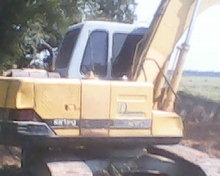 ขายรถแบคโฮ KOBELCO SK-120-T เก๋งน้ำเงิน เล่มทะเบียน ไฟฟ้าครบ รถสวย