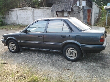 ขายรถยนต์ ปี88 โตโยต้า โคโรล่า รุ่นโดเรม่อน เครื่อง1300cc.เกียร์ธรรมดา แอร์ ล้อแม็ก ภายในสวย รถขับดี ช่วงล่างดี ขายถูกๆตามสภาพ (ไม่ใช่รถน้ำท่วม) ขายรถยนต์ ปี88 โตโยต้า โคโรล่า รุ่นโดเรม่อน เครื่อง1300cc.เกียร์ธรรมดา แอร์ ล้อแม็ก ภายในสวย รถขับดี ช่วงล่างดี ขายถูกๆตามสภาพ (ไม่ใช่รถน้ำท่วม)