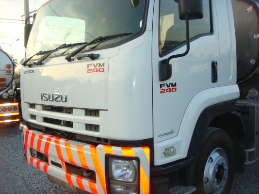 1-คันสุดท้ายเเล้ว**ISUZU-DEGA-FVM-240-HP-1-เพลา-ถังมิเนียม-20000ลิตร