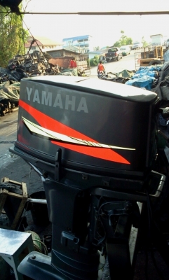 ขาย เครื่องเรือ Yamaha 35 แรง สตาร์ทไฟฟ้า ราคาถูกสุดๆ