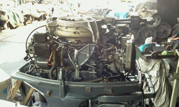 ขาย เครื่องเรือ Yamaha 35 แรง สตาร์ทไฟฟ้า ราคาถูกสุดๆ