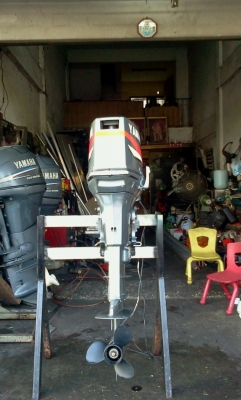 ขาย เครื่องเรือ Yamaha 35 แรง สตาร์ทไฟฟ้า ราคาถูกสุดๆ