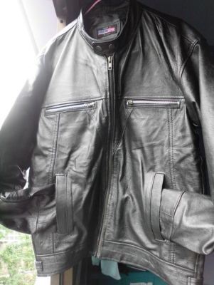 เสื้อหนังแท้ไว้ไส่ขับรถ750ทุกตัว