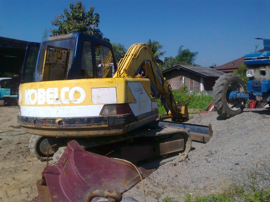 ขายด่วน!..รถแบคโฮ KOBELCO SK60 M 3 รถสวย เก่าญี่ปุ่น มีใบดันหน้า.