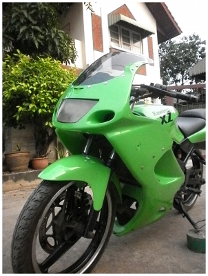 /// Kawazaki ZX 150cc ทะเบียนไม่ขาดต่อ รูปเพียบ!!  ///