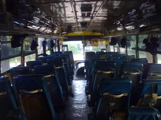 ด่วน! ขายรถบัสพัดลม 12 เมตร 58 ที่นั่ง สภาพพร้อมใช้งาน