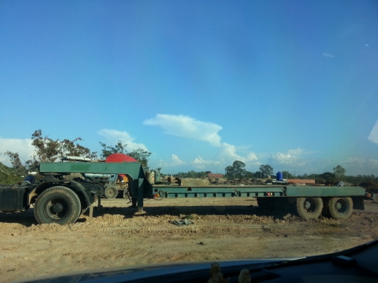 ขาย  หัวลาก Isuzu 6 ล้อ พร้อมหาง ยาว  7.20 เมตร