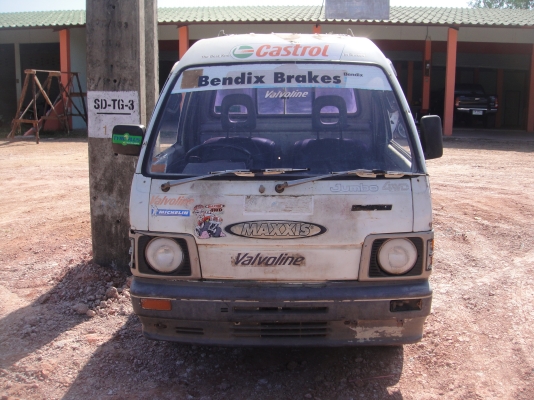 ขายกระป้อ เครื่องเดิม 3 สูบ สีขาว ติดแก๊สแ้ล้วครับ ( No ทะเบียน )