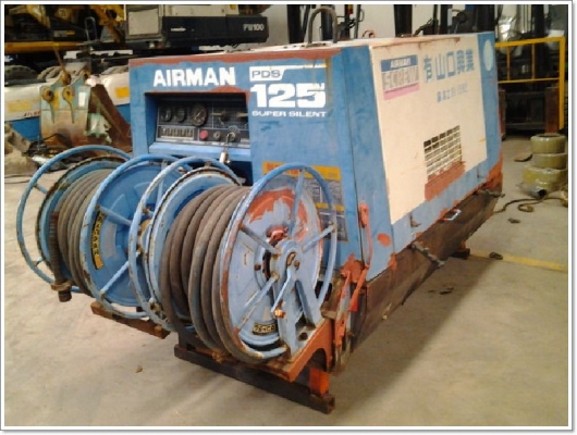 PDS125S # 54-4040447 ปั๊มลม airman นำเข้าจากญีปุ่น T.กุ้ง:081-3062283