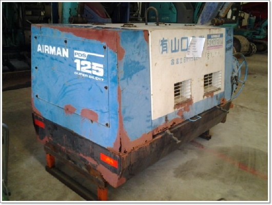 PDS125S # 54-4040447 ปั๊มลม airman นำเข้าจากญีปุ่น T.กุ้ง:081-3062283