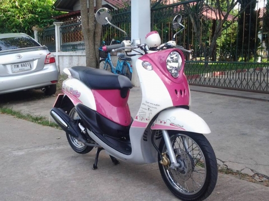 Fino ชมพูขาว ลำปาง ปี 55 วิ่งน้อย สภาพสวย พร้อมใช้