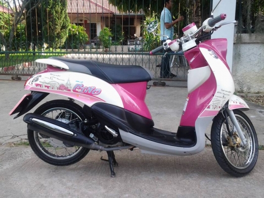 Fino ชมพูขาว ลำปาง ปี 55 วิ่งน้อย สภาพสวย พร้อมใช้ Fino ชมพูขาว ลำปาง ปี 55 วิ่งน้อย สภาพสวย พร้อมใช้