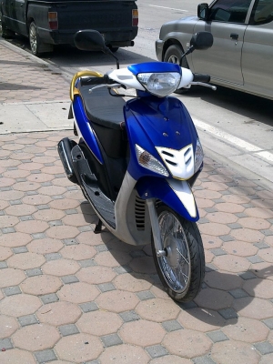 Yamaha mio (blue metalic /white) ปี 49